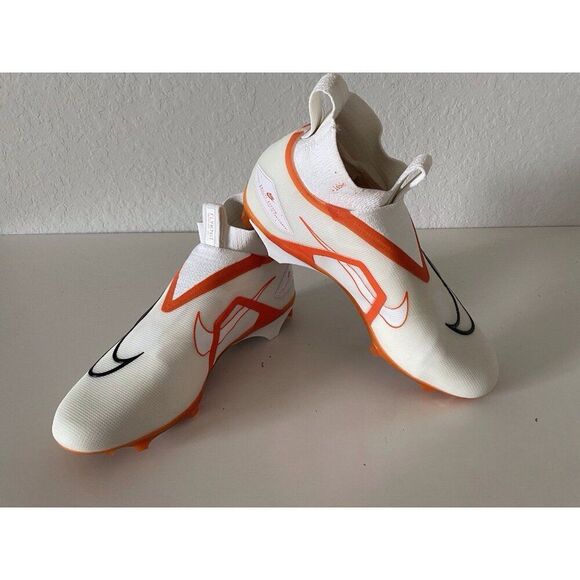 Nike Football Cleats Alpha Menace Elite 3 White Orange  DM1792-104 Men’s Sz 14 - Picture 3 of 11